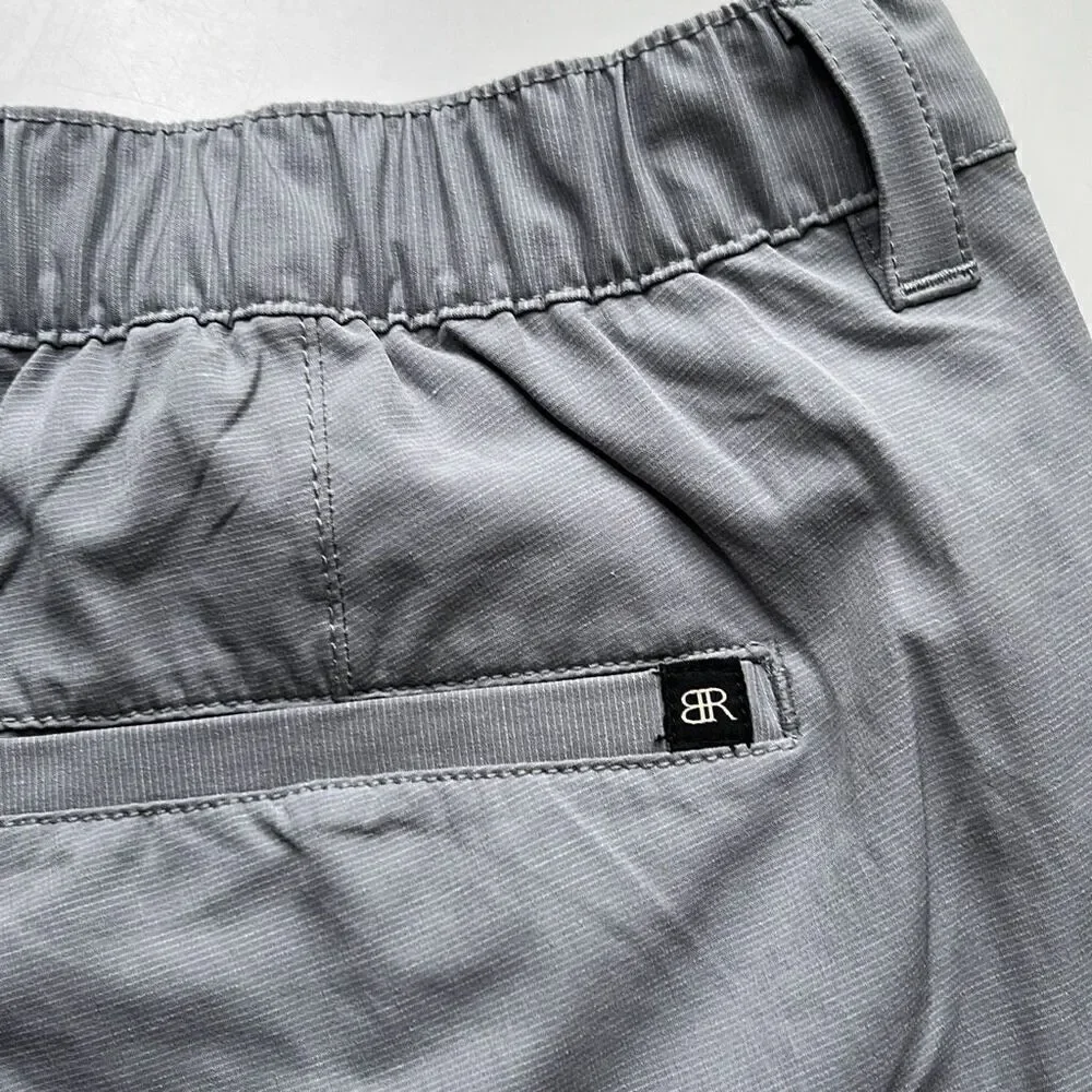 Banana Republic Poly/Spandex Stretch Waist Shorts Mens L 34